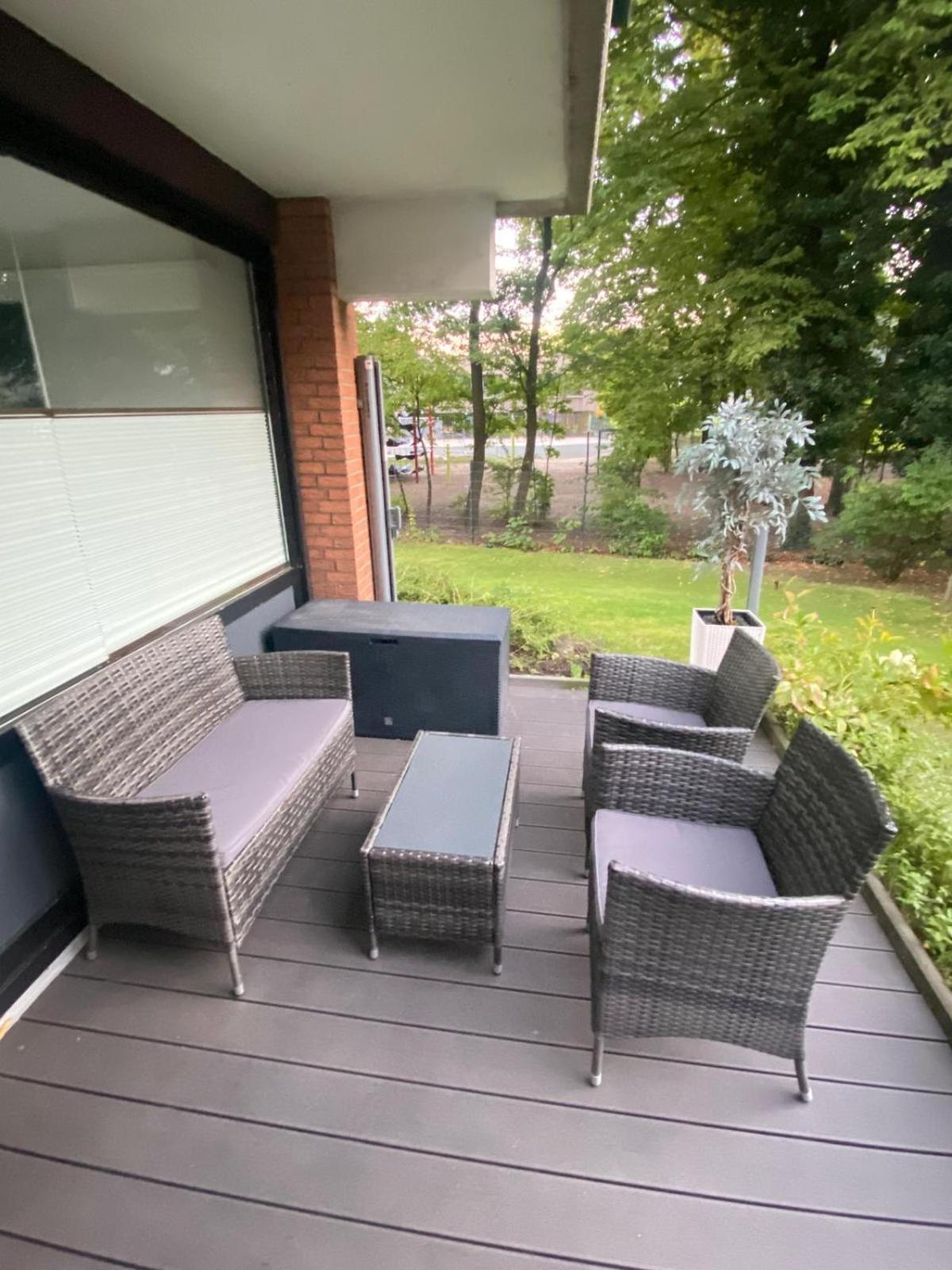 Moderne 2-Zimmer-Wohnung Mit Garten ハノーファー エクステリア 写真